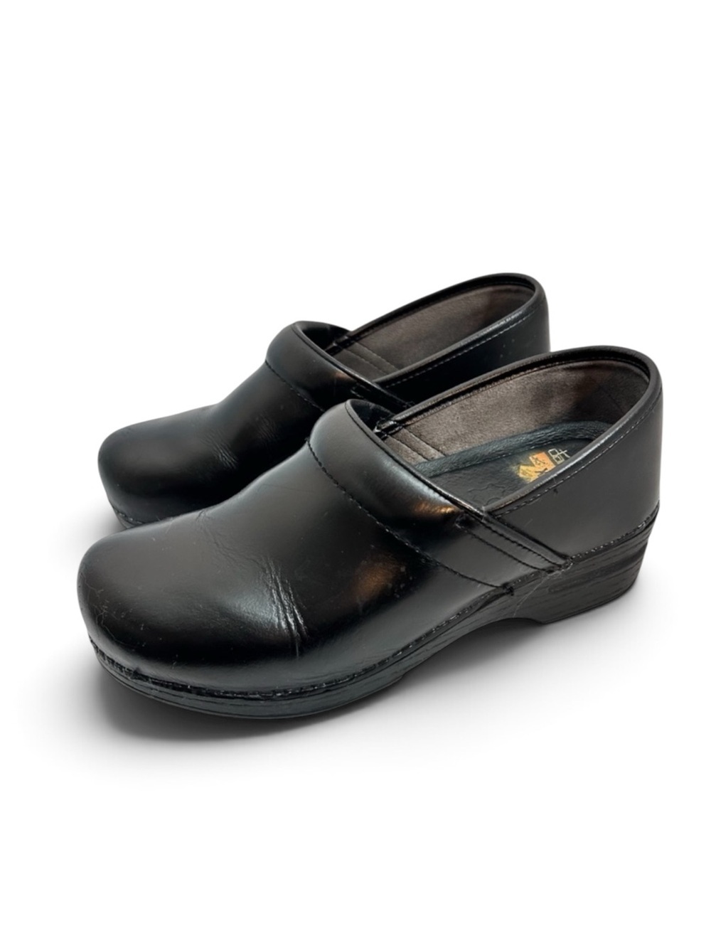 Dansko Professional XP Pro Nurse Clogs Women's Size 9.5 eu 40 Black Leather